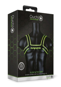 Ouch Chest Bulldog Harness L/xl Gitd