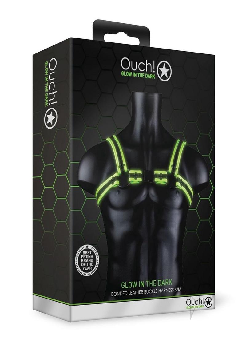 Ouch Buckle Harness Gitd S/m