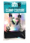 Sexy Af Nipple Clamps Black Tassle