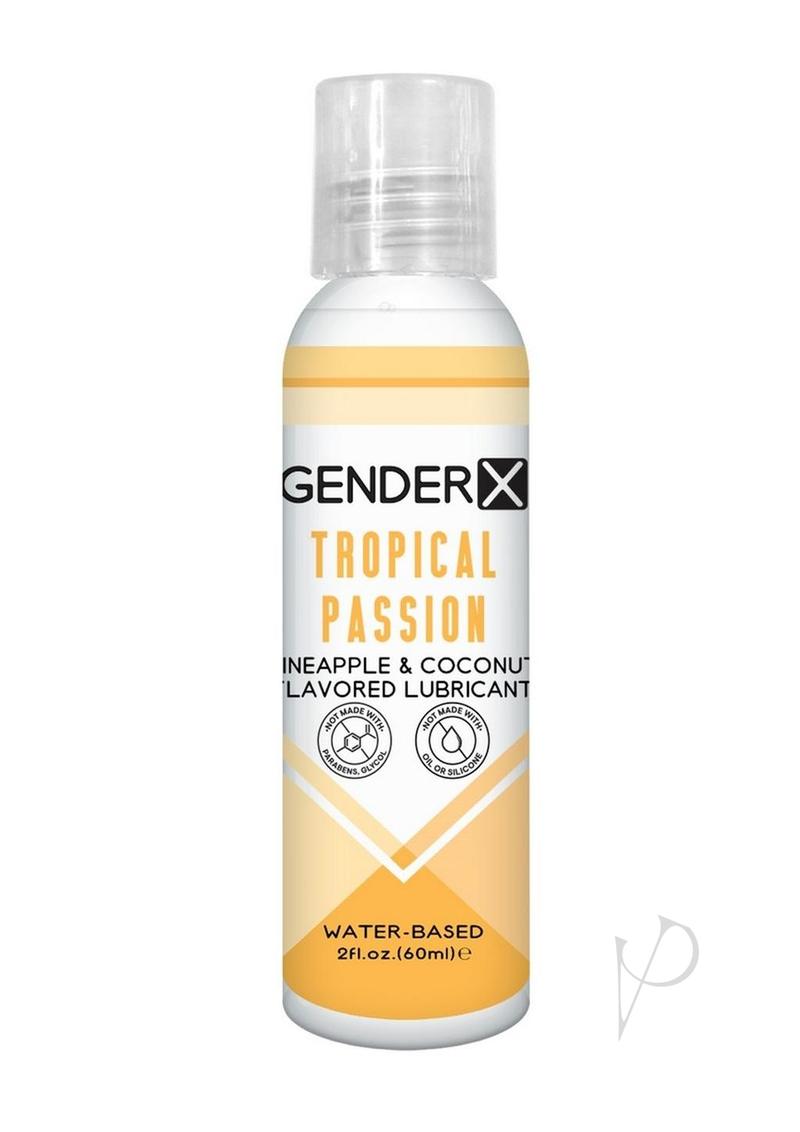 Gx Tropical Passion Flavored Lube 2oz