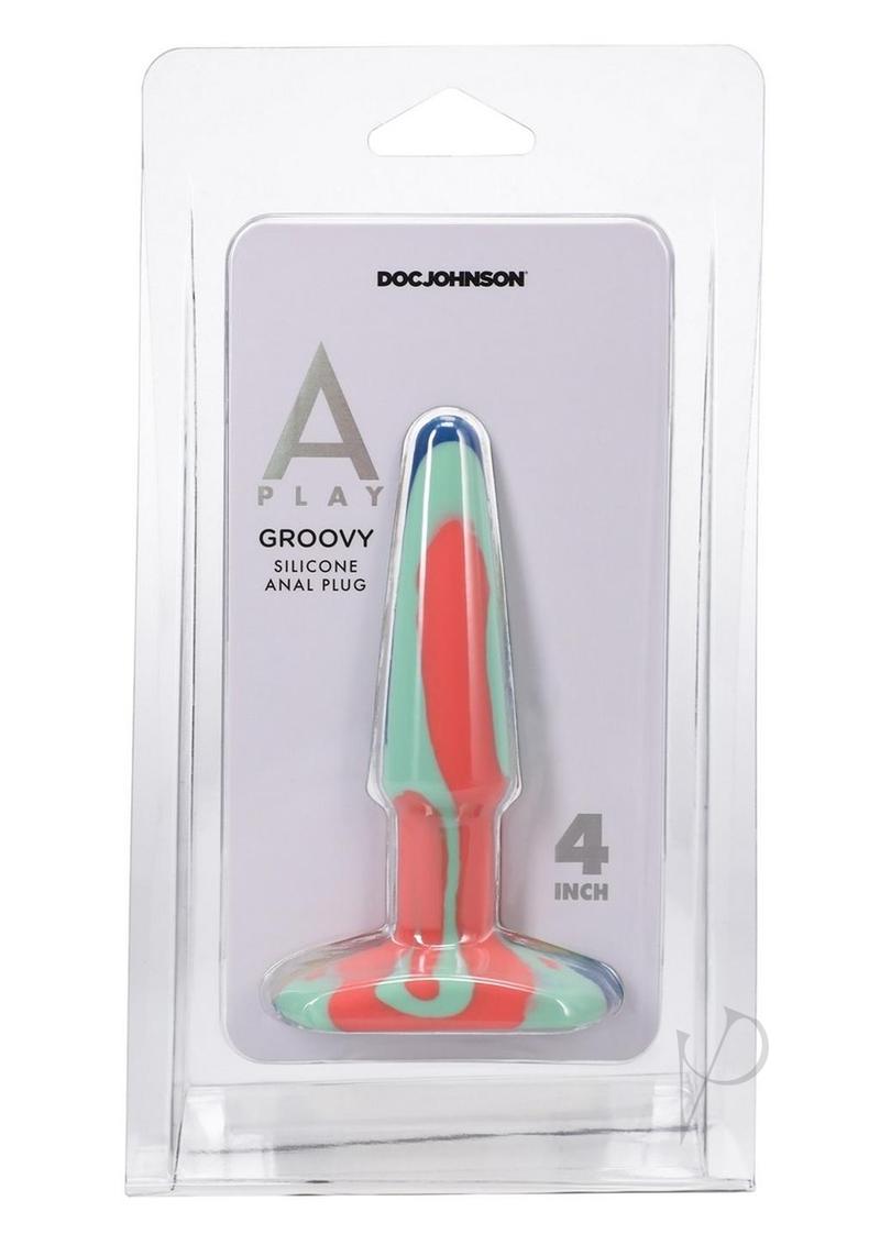 A-play Groovy Anal Plug 4 Orange