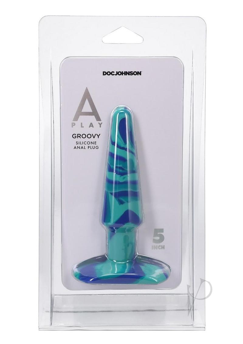 A-play Groovy Anal Plug 5 Blue