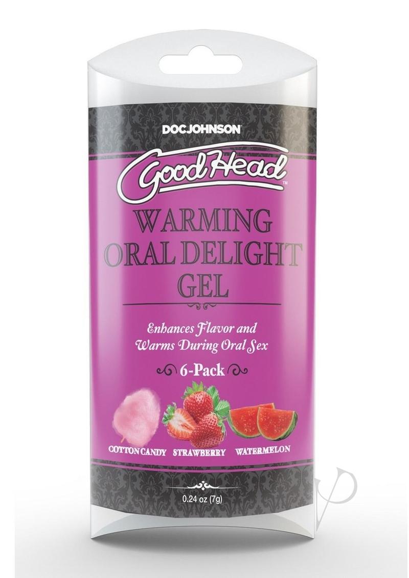 Goodhead Warm Oral Gel .24 6pk Asst