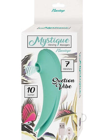 Mystique Vibe Massager Suction Aqua