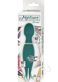 Mystique Vibe Massager Magic Wand Green