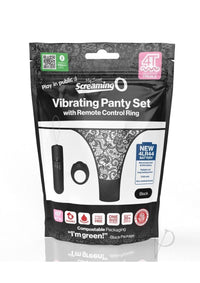 My Secret Screaming O 4t Panty Vibe Blk