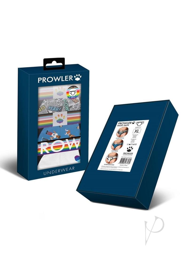 Prowler Pride Brief Coll 3pk Xl