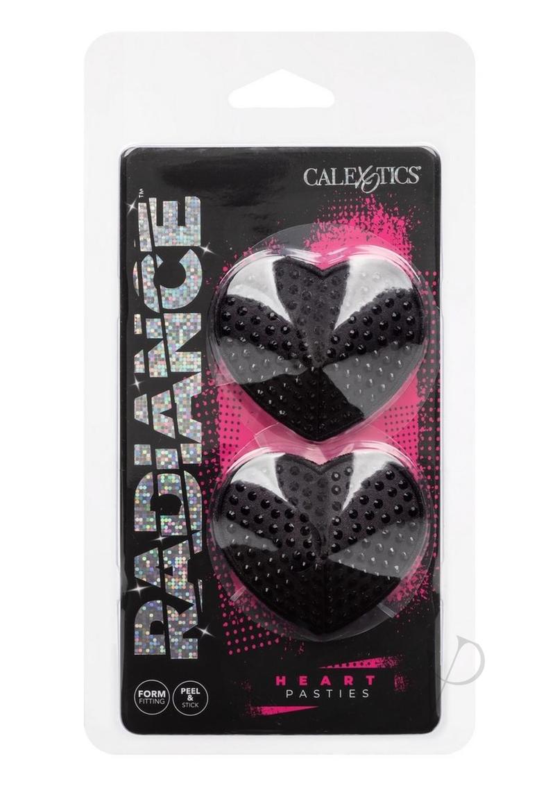 Radiance Heart Pasties Black