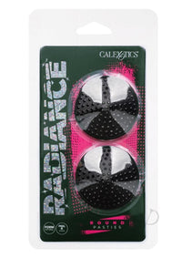 Radiance Round Pasties Black