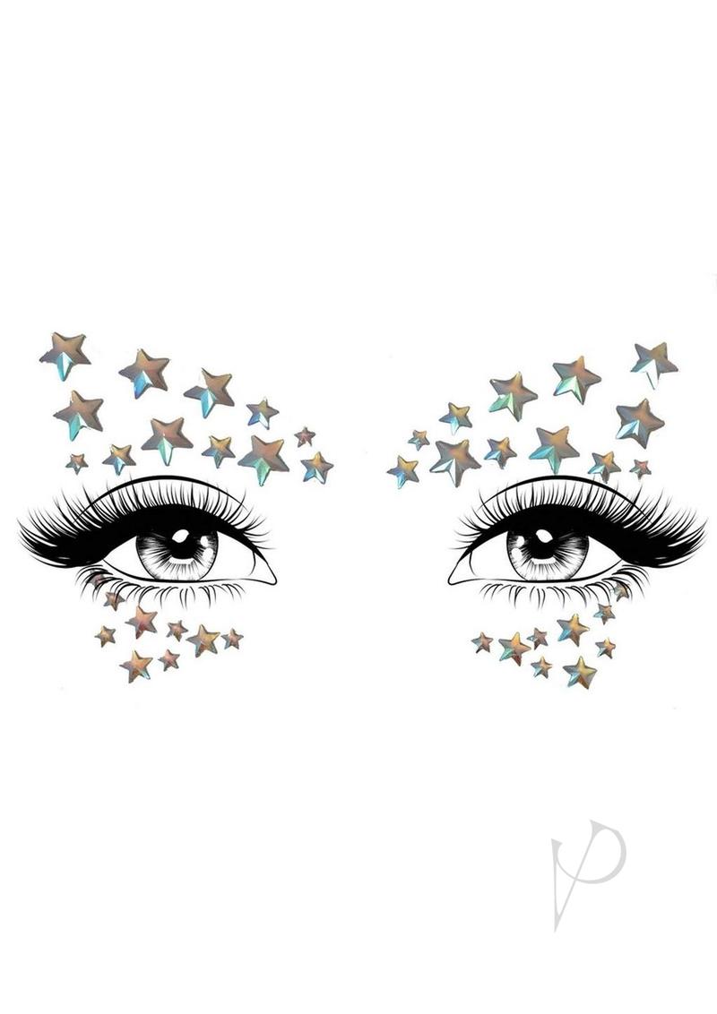 Celests Gitd Face Jewels Sticker Os Clr