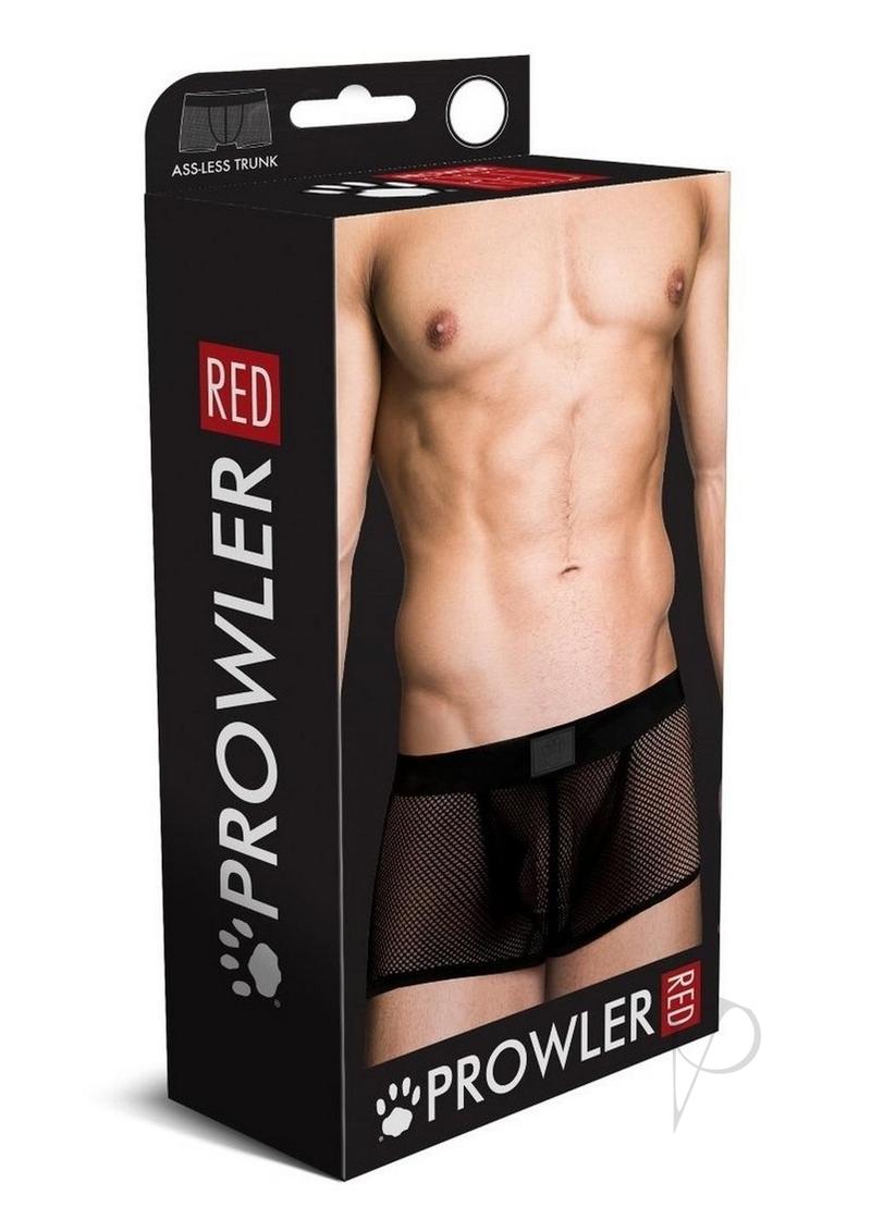 Prowler Red Fishnet Assless Trunk Blk Md