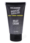 Rock Solid Delay Cream 2oz Bulk