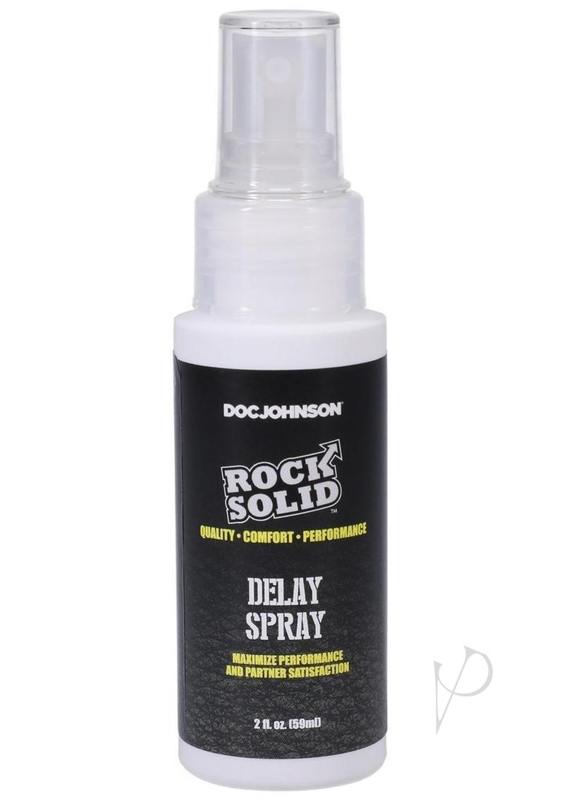 Rock Solid Delay Spray 2oz Bulk