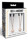 Sandm Brat Pearl Nipple Jewelry Rose Gold