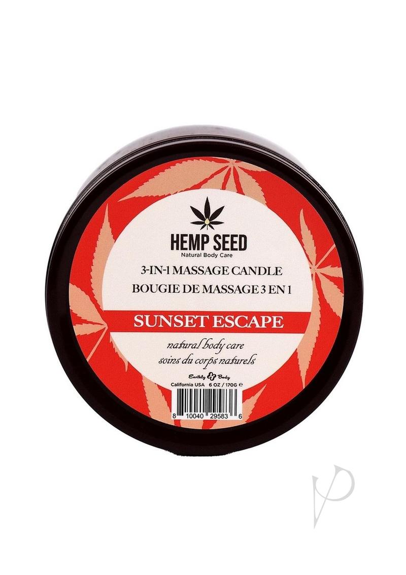 Hempseed 3n1 Candle Sunset Escape