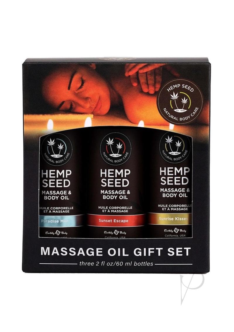 Summer 2023 Massage Oil Trio Gift Set