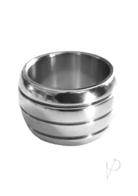 Stainless Steel Round Cock Ring 45mm Slv