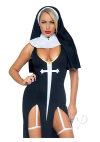 Sultry Sinner 3pc Lg Blk/wht