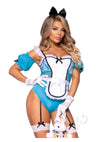 Curious Miss Alice 4pc Xs Blu/wht