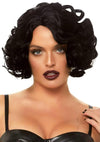 Curly Bob Wig O/s Black