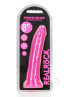 Realrock Slim Dildo 8 Gitd Pink