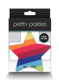 Prety Pasties Pride Cross N Star