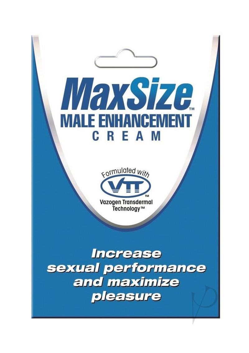 Max Size Cream 5ml Foil