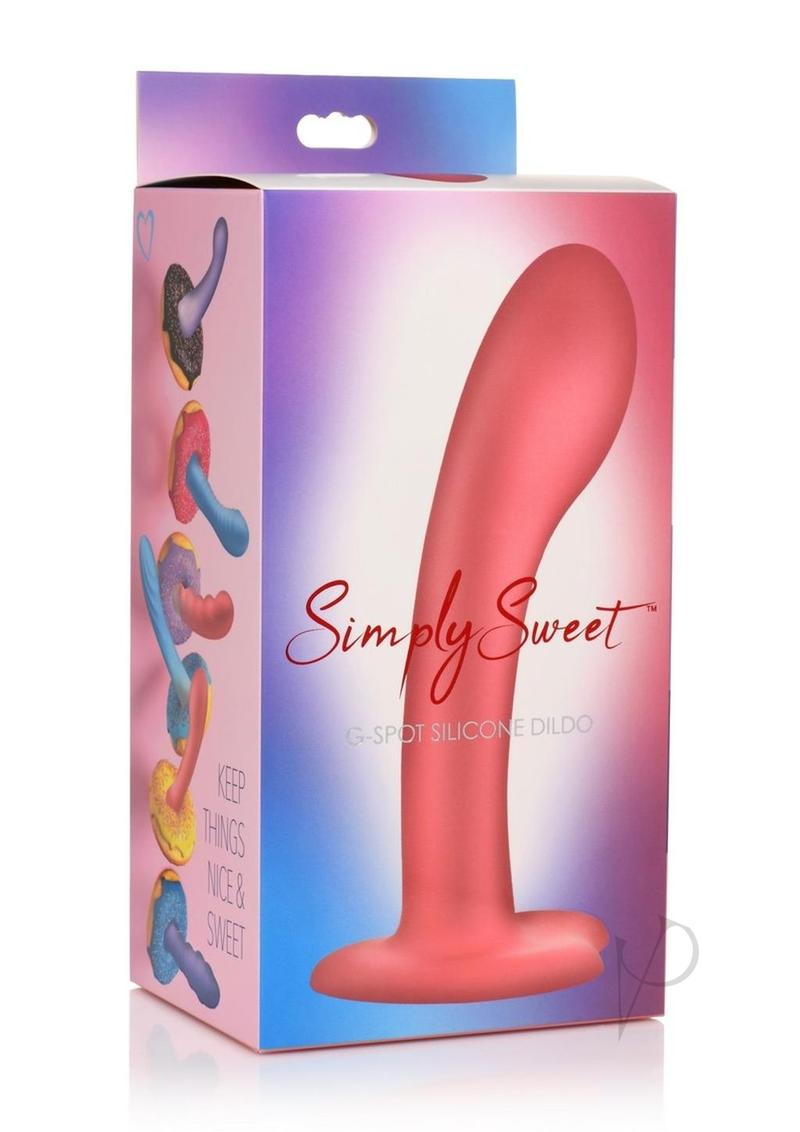 Simply Sweet Gspot Dildo Pink