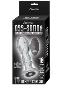 Ass-sation Remote Metal Anal Pleaser Slv