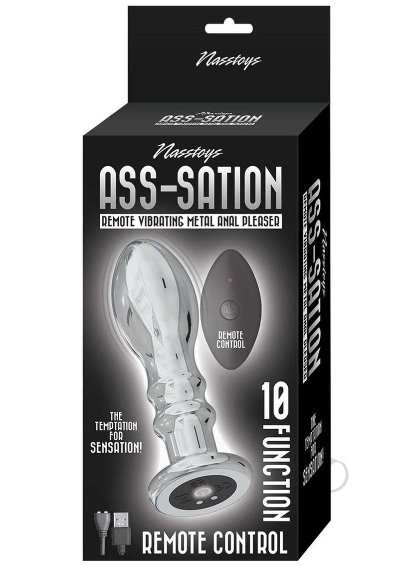 Ass-sation Remote Metal Anal Pleaser Slv