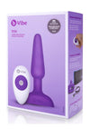 B-vibe Trio Plug Purple