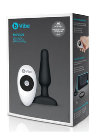 B-vibe Novice Plug Black