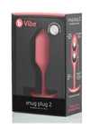 B-vibe Snug Plug 2 Coral