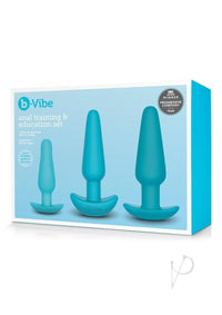 B-vibe Anal Education Set Blue