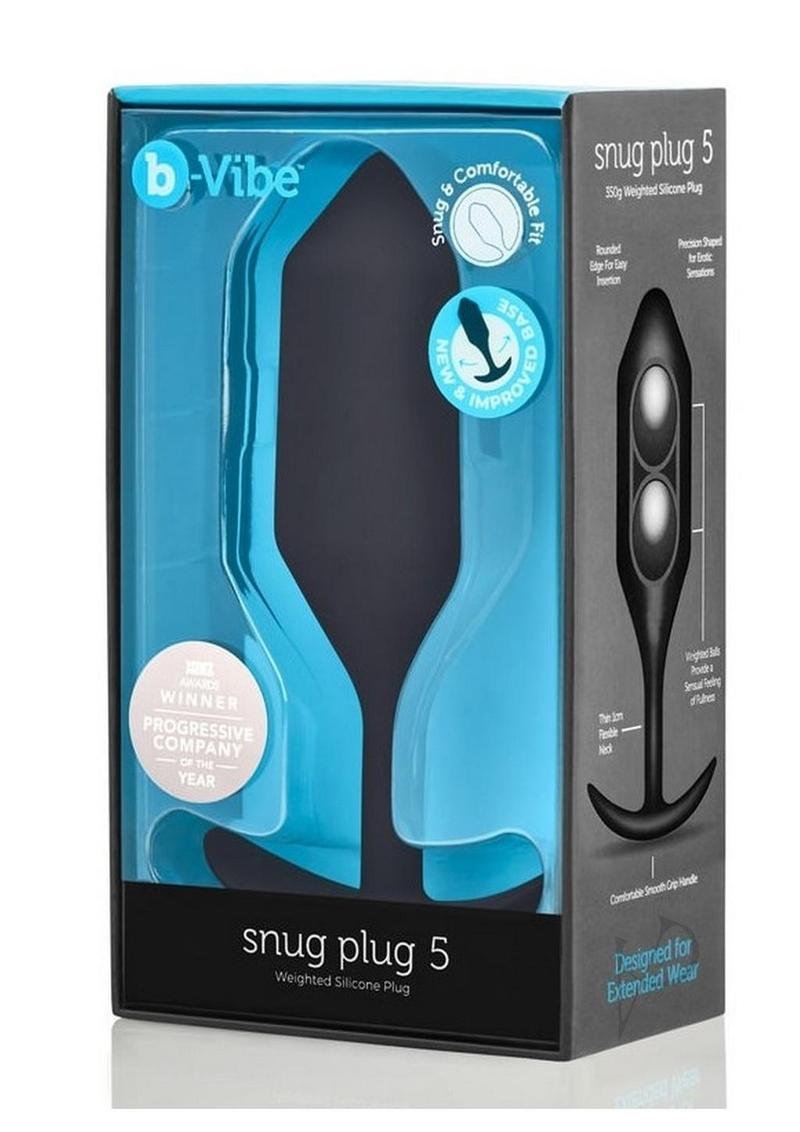 B-vibe Snug Plug 5 Black