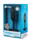 B-vibe Vibrating Snug Plug 2 Black