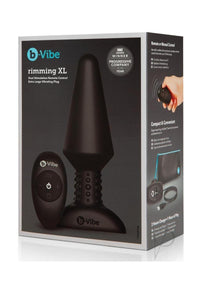 B-vibe Rimming Plug Xl Black