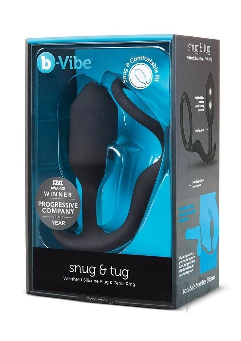 B-vibe Snug N Tug Black