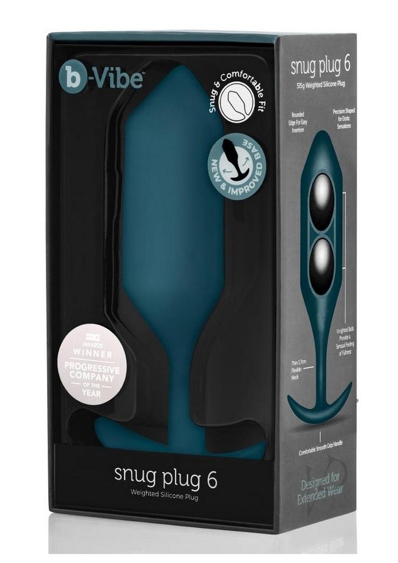 B-vibe Snug Plug 6 Marine