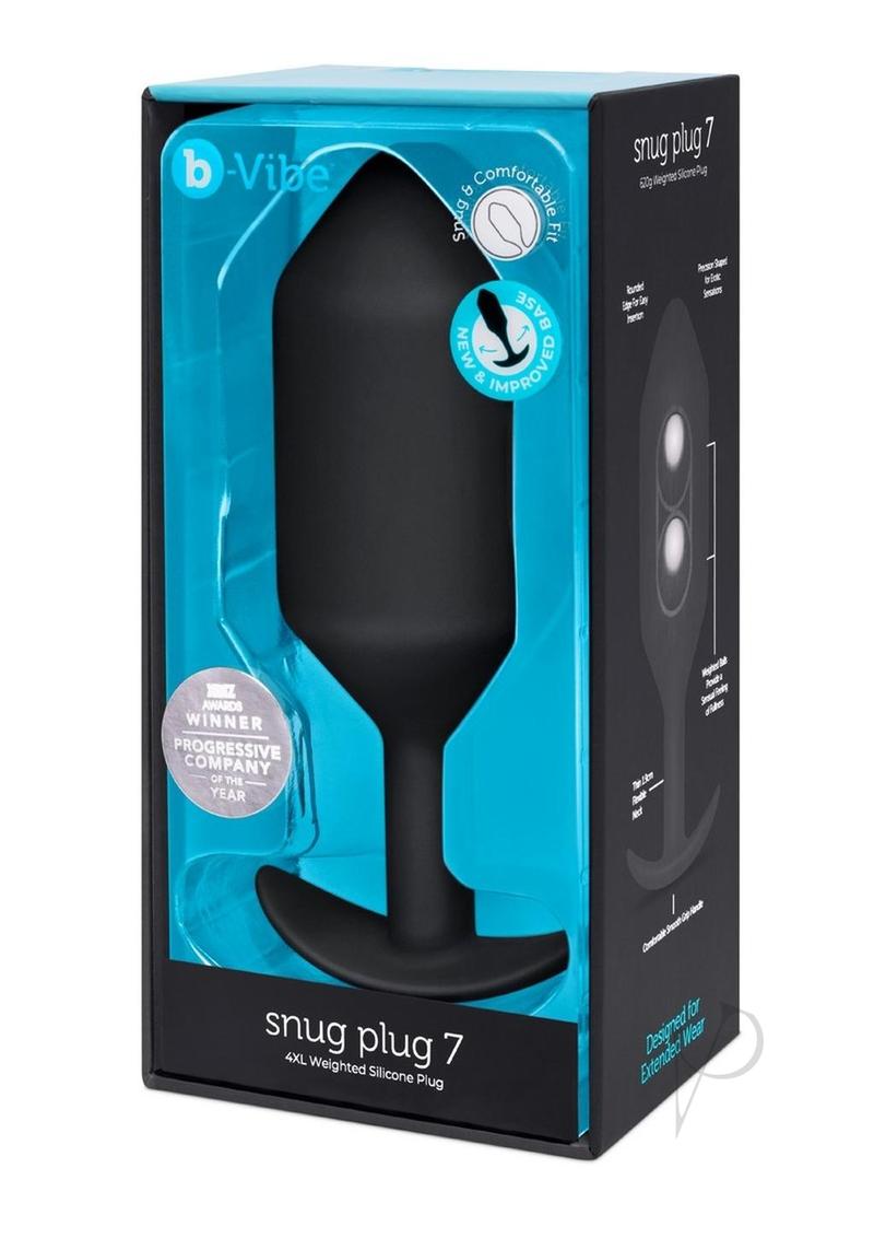 B-vibe Snug Plug 7 Black