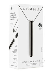 Le Wand Vibrating Necklace Black