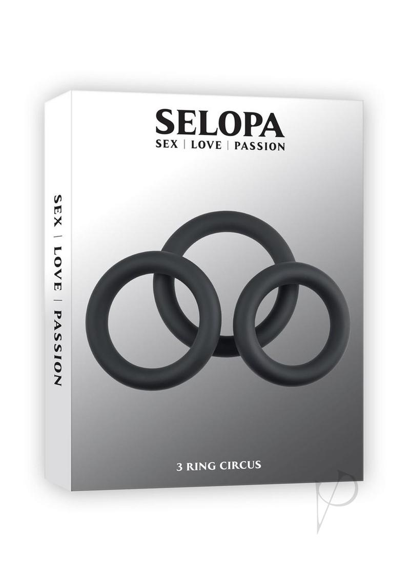 Selopas 3 Ring Circus Black