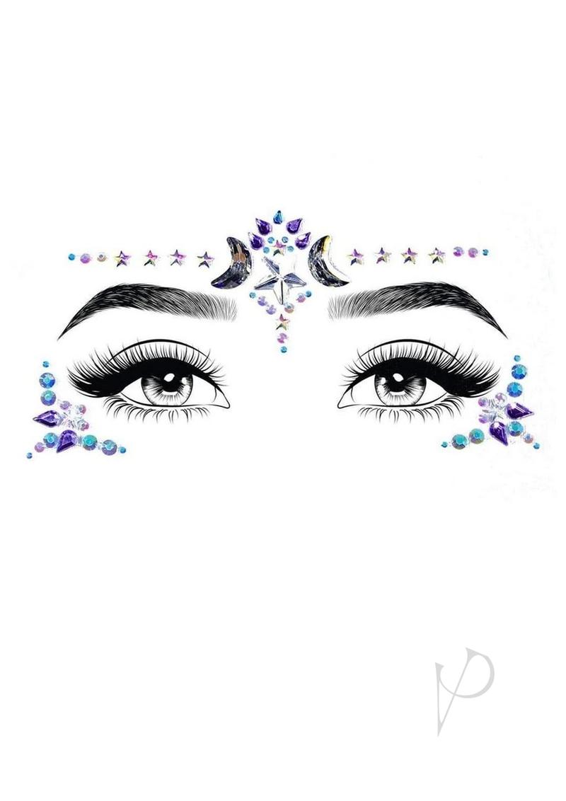 Mystic Adhesive Face Jewels Os Multi