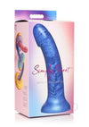 Simply Sweet Silicone Dildo 7 Blue