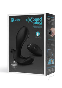 B Vibe Expanding Plug Black