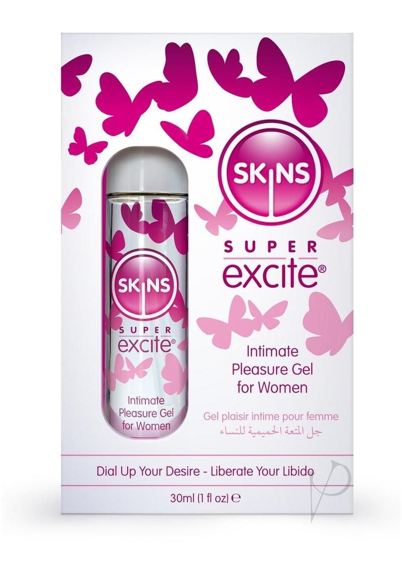 Skins Super Excite Clit Stim Gel 1oz