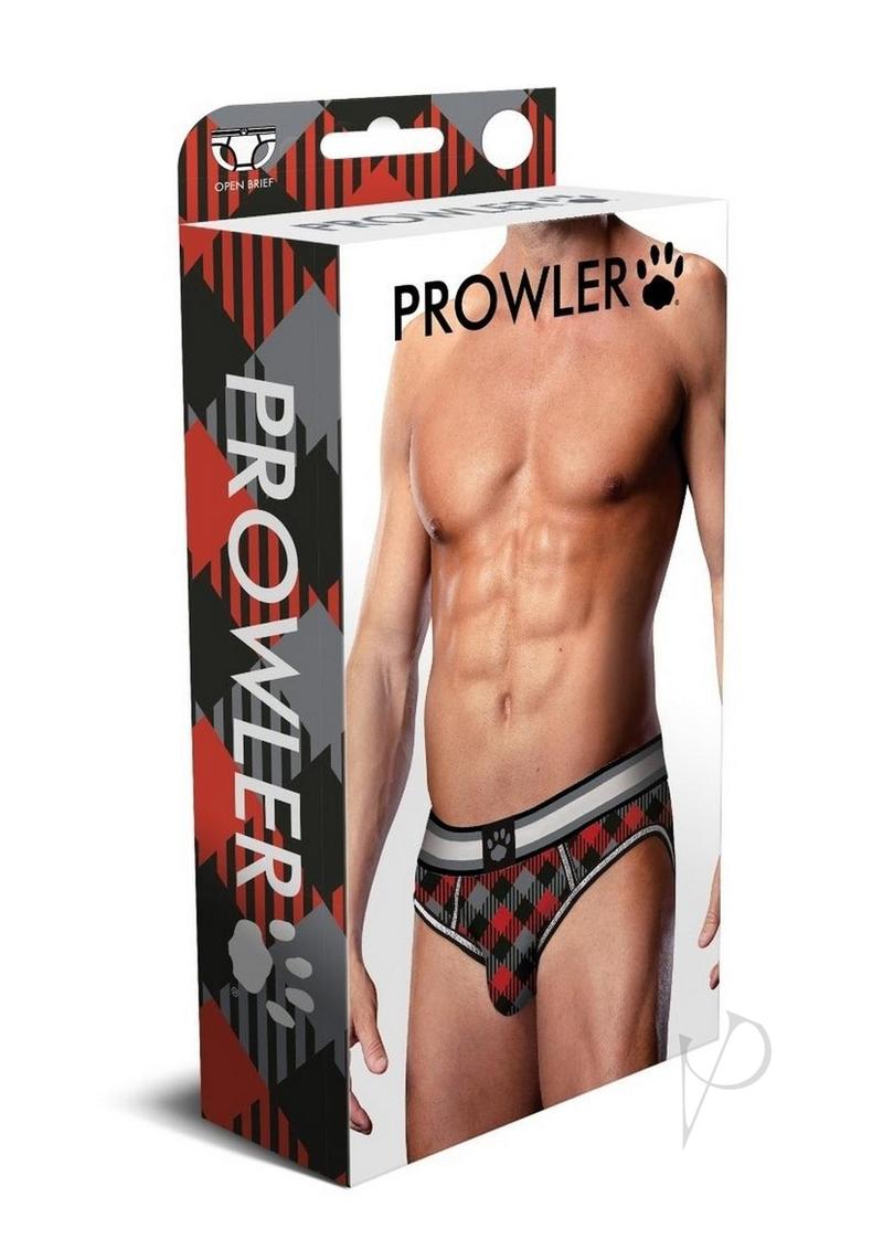 Prowler Tartan 1 Opn Brf Sm Blk/red Fu23