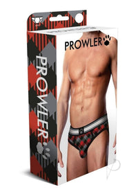 Prowler Tartan 1 Brief Sm Blk/red Fu23