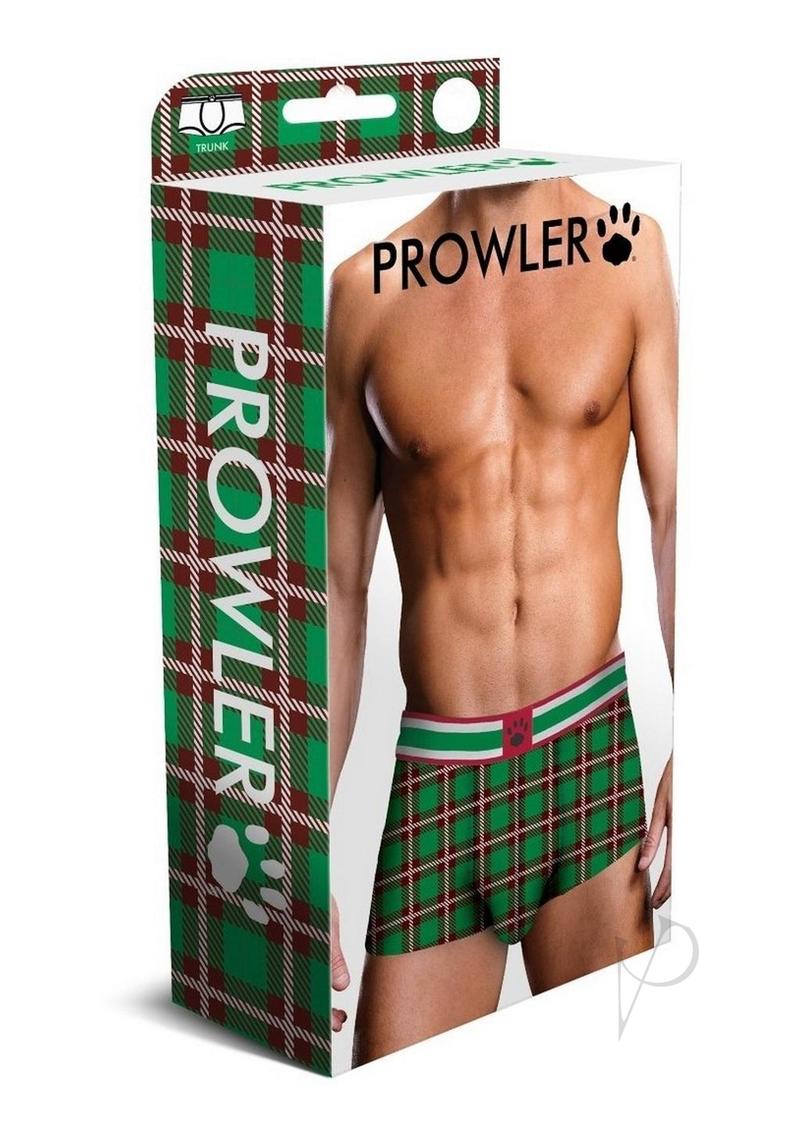 Prowler Tartan 2 Trunk Xl Grn/red Fw23