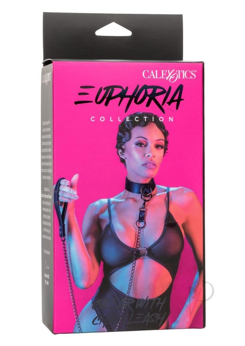 Euphoria Coll Collar W/chain Leash